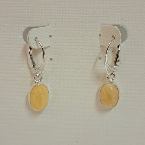 HWG-2447 Earrings, Lemon Amber $38 at Hunter Wolff Gallery